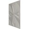 Ekena Millwork 19 5/8in. W x 19 5/8in. H Nikki EnduraWall Decorative 3D Wall Panel Covers 2.67 Sq. Ft. WP20X20NKGCG - alternate 4
